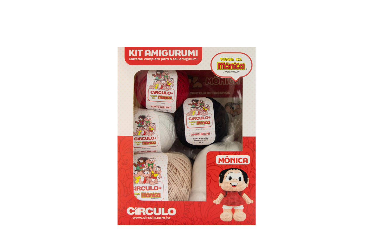 Turma da Mônica Amigurumi Kit